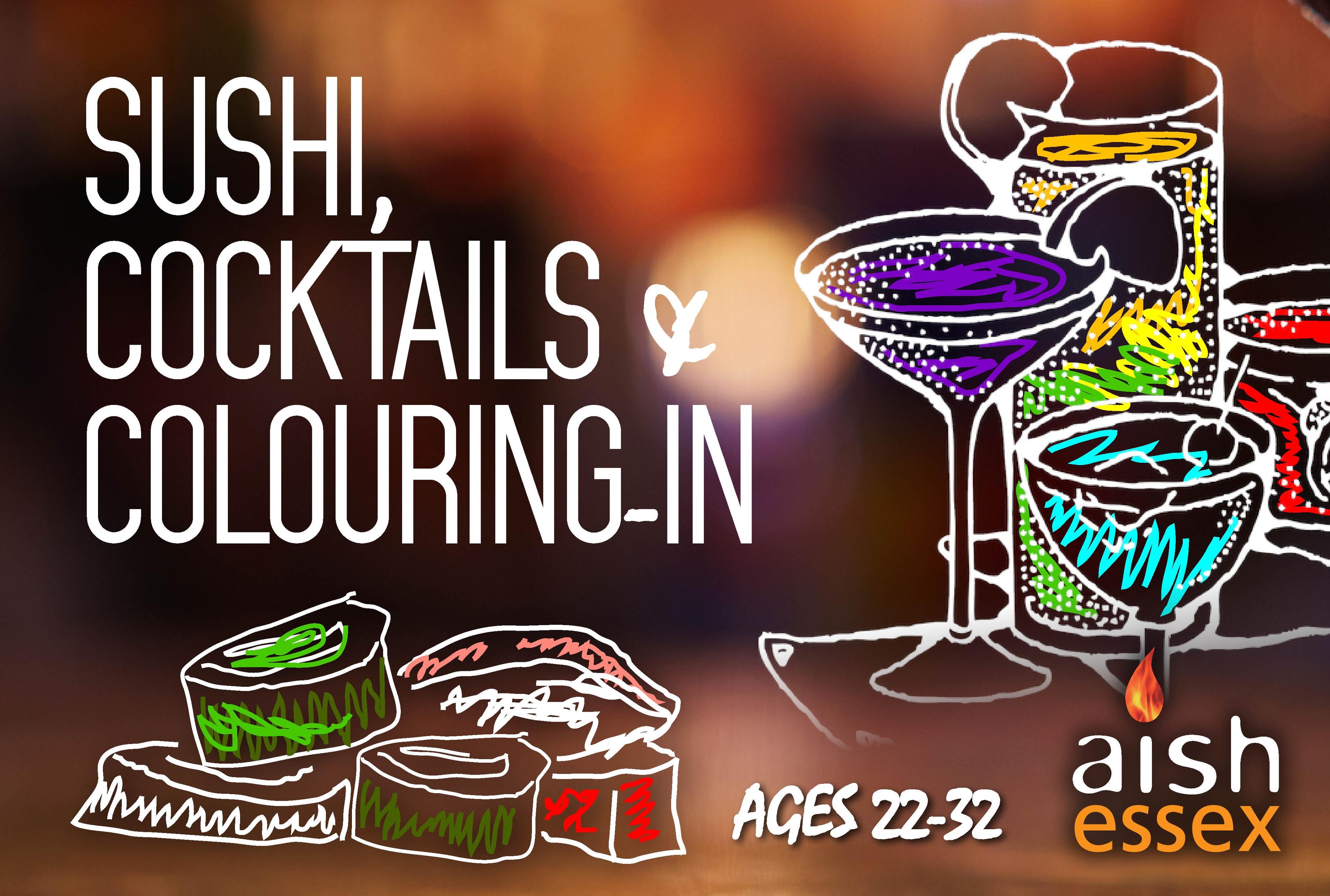 Sushi & Colouring - Purim Katan